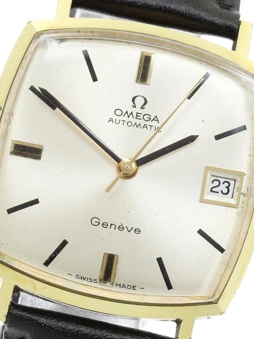 OMEGA Geneve 162.010 Date Cal.565 Silver Dial Automatic Men's Watch